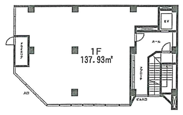 KMS会館ビル1F 間取り図