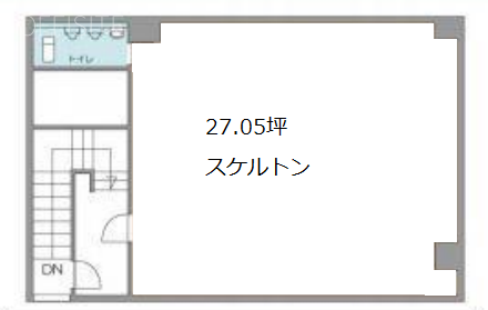 望月ビルB1F 間取り図