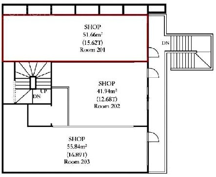 SP元麻布201 間取り図