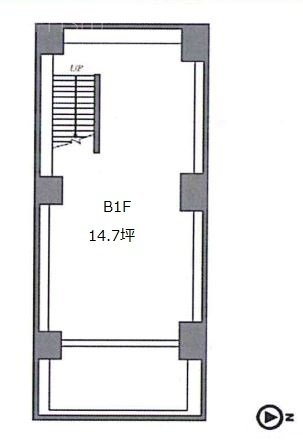 ユーコート新御徒町B1F 間取り図