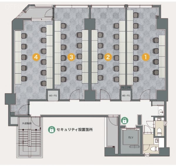 NOW/HERE横浜関内301 間取り図