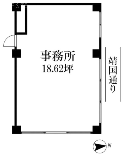 千代田ビル405 間取り図