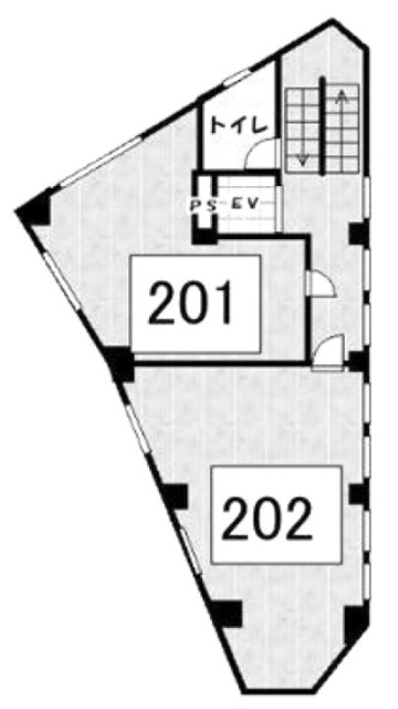 日の出ビル202 間取り図