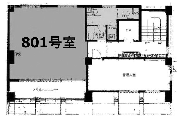 第2双葉ビル801 間取り図