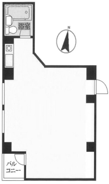 アークシティ池袋306 間取り図