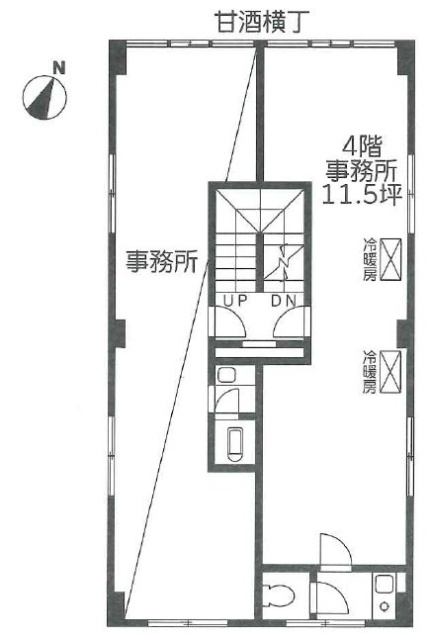 K・Mビル4F 間取り図