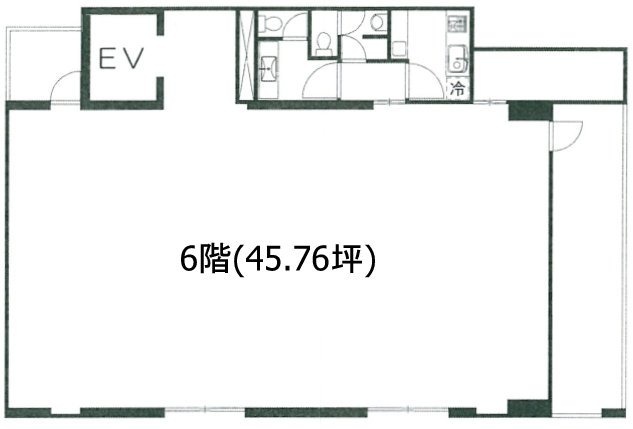 テディズコート一番町6F 間取り図