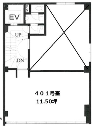 光輪ビル401 間取り図