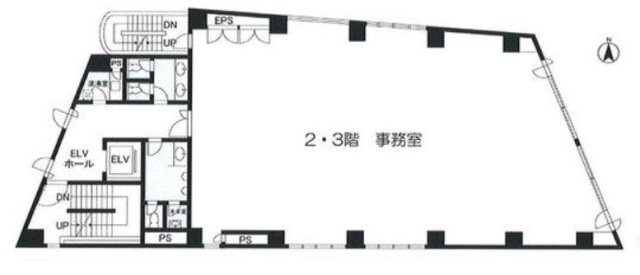 阿佐谷下田ビル2F 間取り図