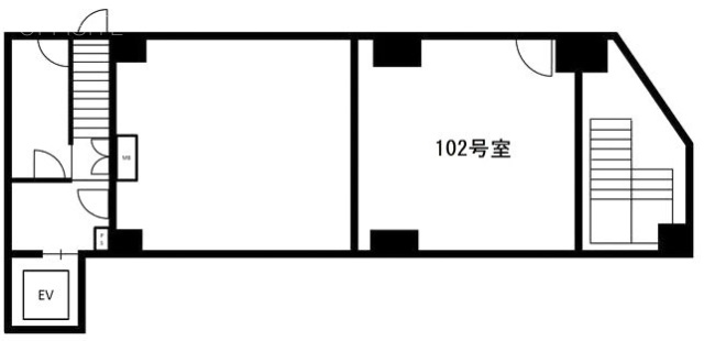 新宿SYビル102 間取り図