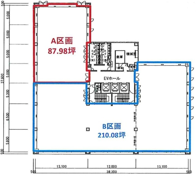 初台光山ビル6F 間取り図