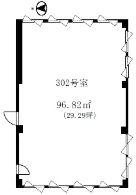 フィレスビル302 間取り図