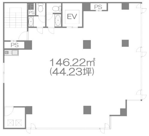 第二KSビル6F 間取り図