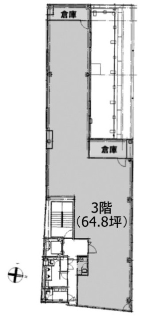 六本木けやき坂サイド3F 間取り図