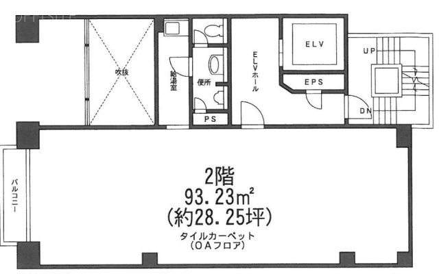 高輪第一ビル2F 間取り図