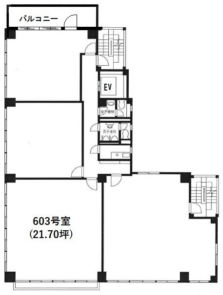 クラシックビル603 間取り図