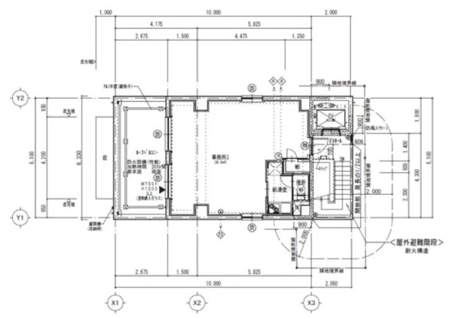 神田ニチエイビル6F 間取り図