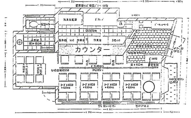 清水ビル1F 間取り図