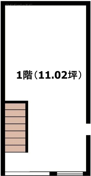 高円寺北2丁目店舗ビル1F 間取り図