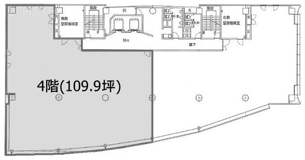 ウィラ大森ビル4F 間取り図