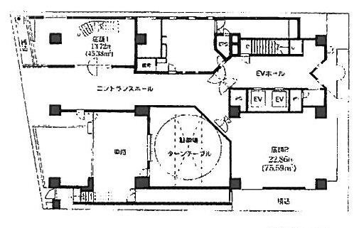 最勝ビル1F 間取り図