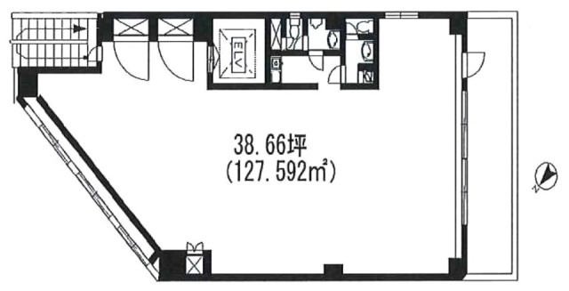 オトワKSビル8F 間取り図