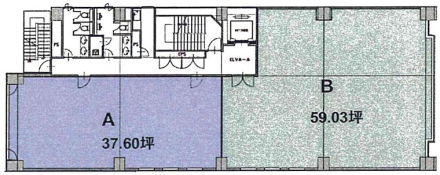 箱崎升喜ビルA 間取り図