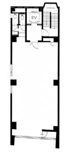 和孝銀座8丁目ビル2F 間取り図