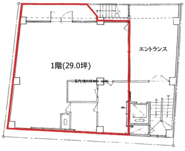 神泉鈴屋ビル1F 間取り図