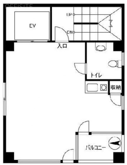 第2KSビル4F 間取り図