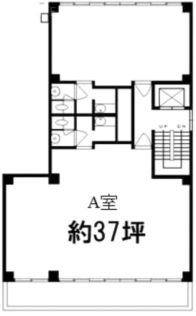 室四ビルA 間取り図