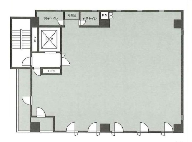 横川ビル3F 間取り図