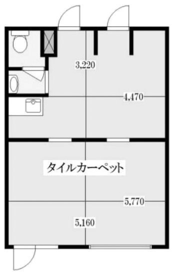 ネクサス新代田ビル101 間取り図