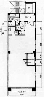 近鉄新宿御苑ビル9F 間取り図