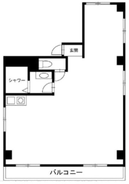 レアル新宿ビル7F 間取り図