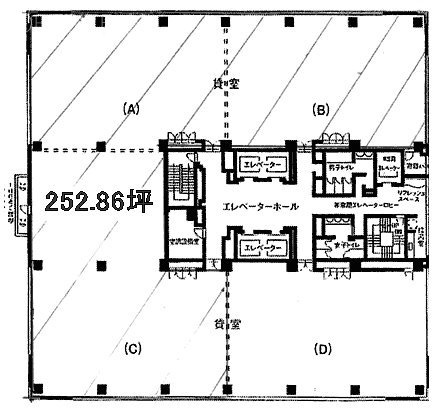 パシフィックマークス横浜イースト5F 間取り図