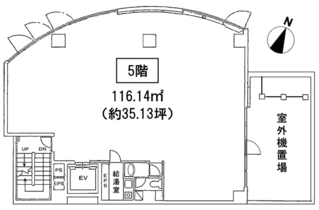 オークヒルズ5F 間取り図