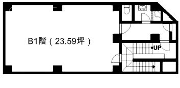 辻井ビルB1F 間取り図