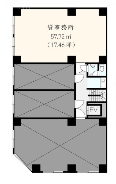 IB第1ビルA 間取り図