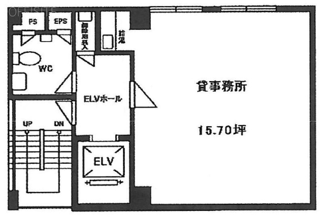 ユニオンビル8F 間取り図