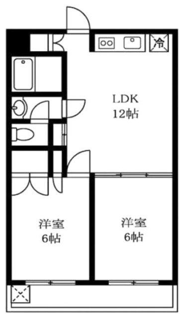 チッタカーサビヤンカ205 間取り図