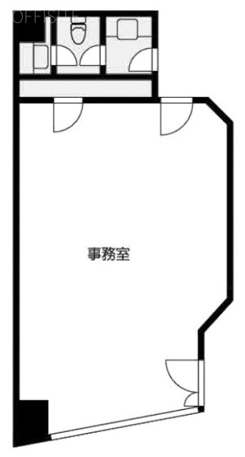 REGRARD NINGYOCHO1F 間取り図