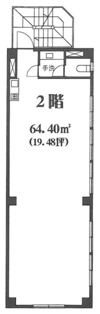 ステップ青山2F 間取り図