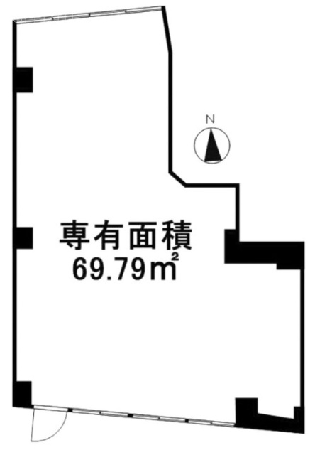 TORIN TERRACE1F 間取り図