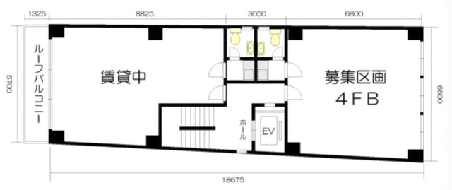 大林ビルB 間取り図