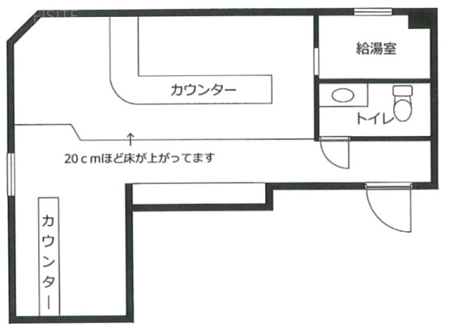 東麻布ビル3F 間取り図