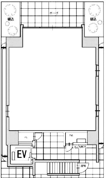 Hmlet岩本町1F 間取り図