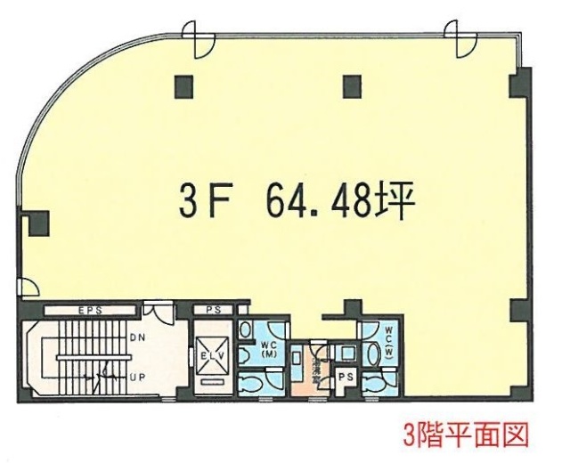 MC中延ビル3F 間取り図