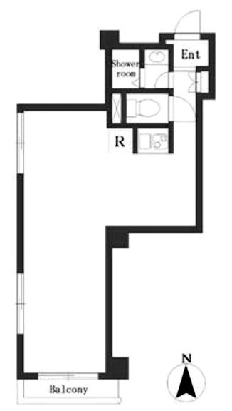 ルピナス池袋402 間取り図