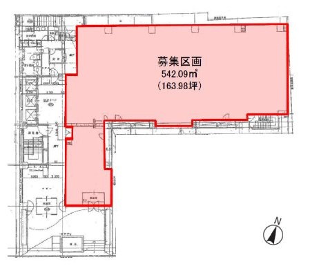 五島育英会ビル1F 間取り図